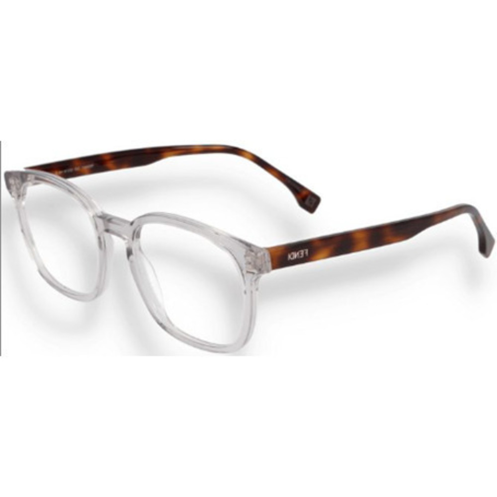 NWT Fendi FE50047I-020-52 Havana 52mm Eyeglasses